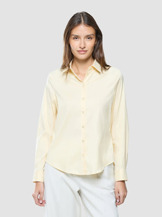 Women Oxford Shirt Misty Yellow Regular
