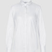 Women Oxford Shirt White Slim