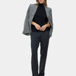 Women Quinn Short Sleeved Turtleneck Black