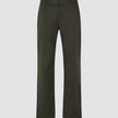 Refine Cotton Pants Relaxed Fit Dark Olive