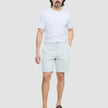Refine Cotton Shorts Mint Grey