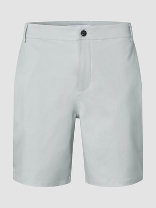 Refine Cotton Shorts Mint Grey
