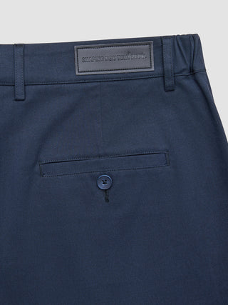 Refine Cotton Shorts Navy