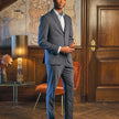 Tech Wool Suit Navy