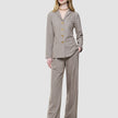 Women Rhea Pants Golden Beige Melange