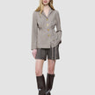 Women Rhea Shirt Golden Beige Melange