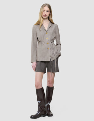Women Rhea Shirt Golden Beige Melange