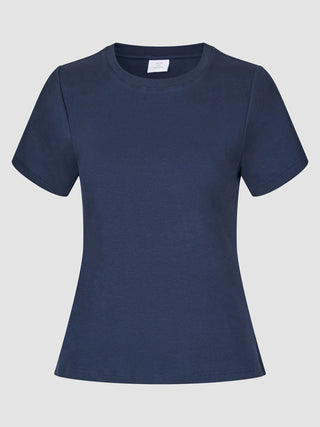 Women Rib T-Shirt Night Sky