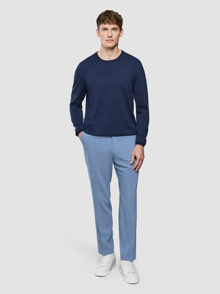 Seamless Core Knit Crewneck Dark Navy