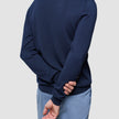 Seamless Core Knit Crewneck Dark Navy