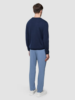 Seamless Core Knit Crewneck Dark Navy