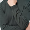 Seamless Core Knit Crewneck Green Night