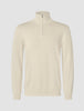 Seamless Core Knit Half Zip Birchwood