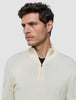 Seamless Core Knit Half Zip Birchwood