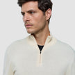 Seamless Core Knit Half Zip Birchwood