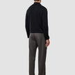 Seamless Core Knit Half Zip Black