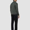 Seamless Core Knit Half Zip Green Night