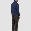 Seamless Core Knit Half Zip Dark Navy