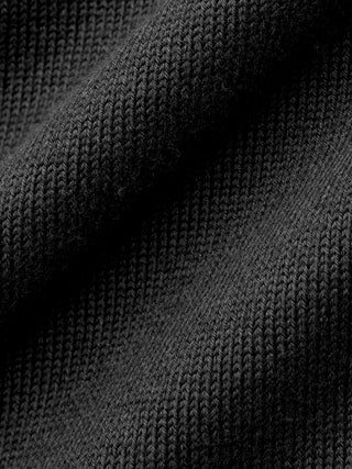 Seamless Core Knit Short Sleeve Polo Black