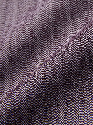 Women Serene Pants Wide Pink Winery Herringbone