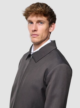 Siena Jacket Herringbone Dark Brown