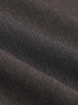 Siena Pants Relaxed Fit Herringbone Dark Brown