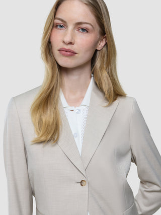 Women's Skye Blazer Sandy Beige Melange