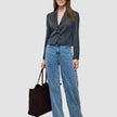Women Skye Short Blazer Charcoal Melange