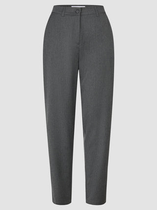 Women Skye Pants Tapered Charcoal Melange