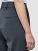 Women Skye Pants Tapered Charcoal Melange