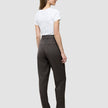 Women Skye Pants Tapered Dark Chestnut Melange