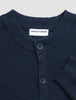 Structured Knit Cardigan Dark Navy
