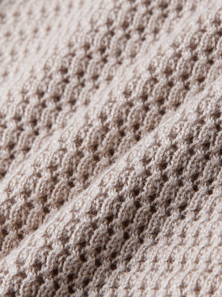 Women Structured Polo Sandy Beige