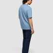 Supima T-Shirt Box Fit Rainy Blue