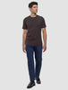 Supima T-shirt Deep Brown