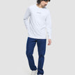Supima Autograph Long-Sleeved T-Shirt White