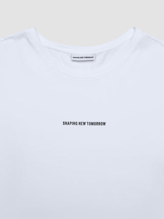Supima Autograph Long-Sleeved T-Shirt White