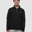 Sweat Half Zip Black
