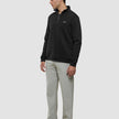 Sweat Half Zip Black