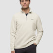 Sweat Half Zip Off White