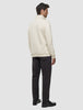Sweat Half Zip Off White
