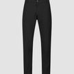 Tech Linen Elastic Pants Black