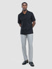 Tech Linen Elastic Pants Charcoal
