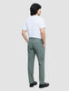 Tech Linen Elastic Pants Urban Green