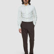 Tech Wool Suit Pants Regular Cocoa Brown