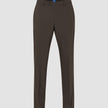 Tech Wool Suit Pants Regular Cocoa Brown