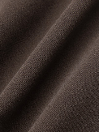 Tech Wool Suit Pants Slim Cocoa Brown