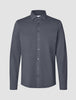 Travel Shirt Charcoal Grey Regular