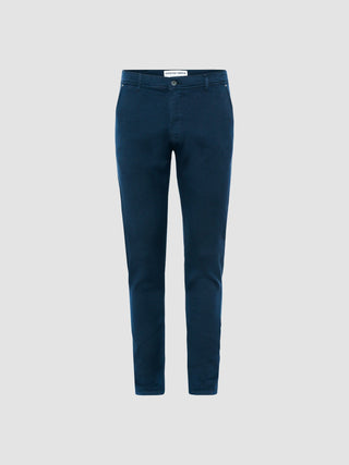 Classic Pants Slim Marine Blue