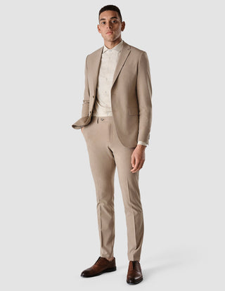 Essential Blazer Slim Sand Grain